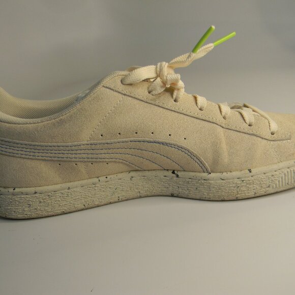 Mens Puma Suede Re.gen Ivory Glow Shoes Size 10 - Picture 1 of 11
